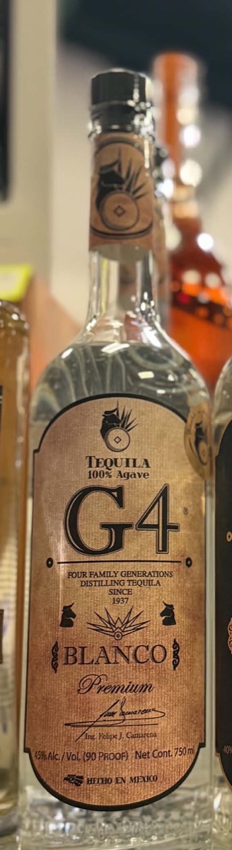 G4 Blanco 90 Proof