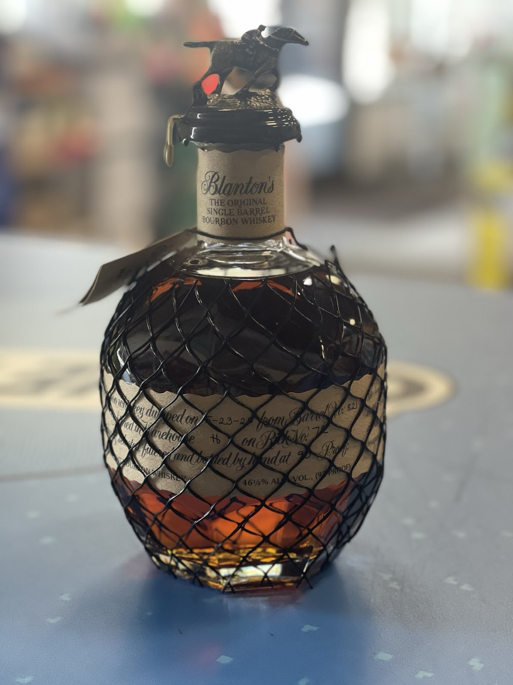 Blanton's single barrel bourbon